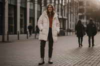 معاطف مبطنة ومعاطف من الريش للنساء