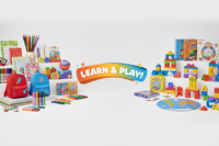 ألعاب واللوازم المدرسية